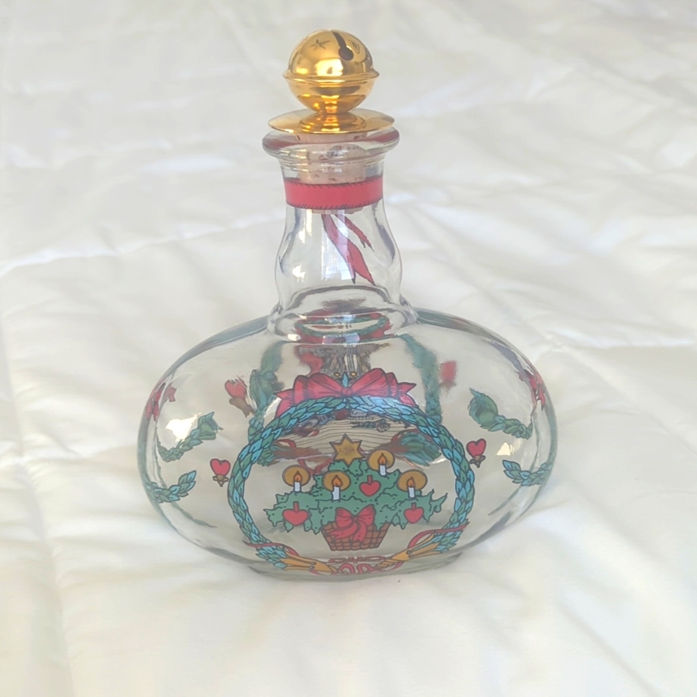 Vintage Royal Copenhagen Jingle Bells Bottle (Juleflaske)